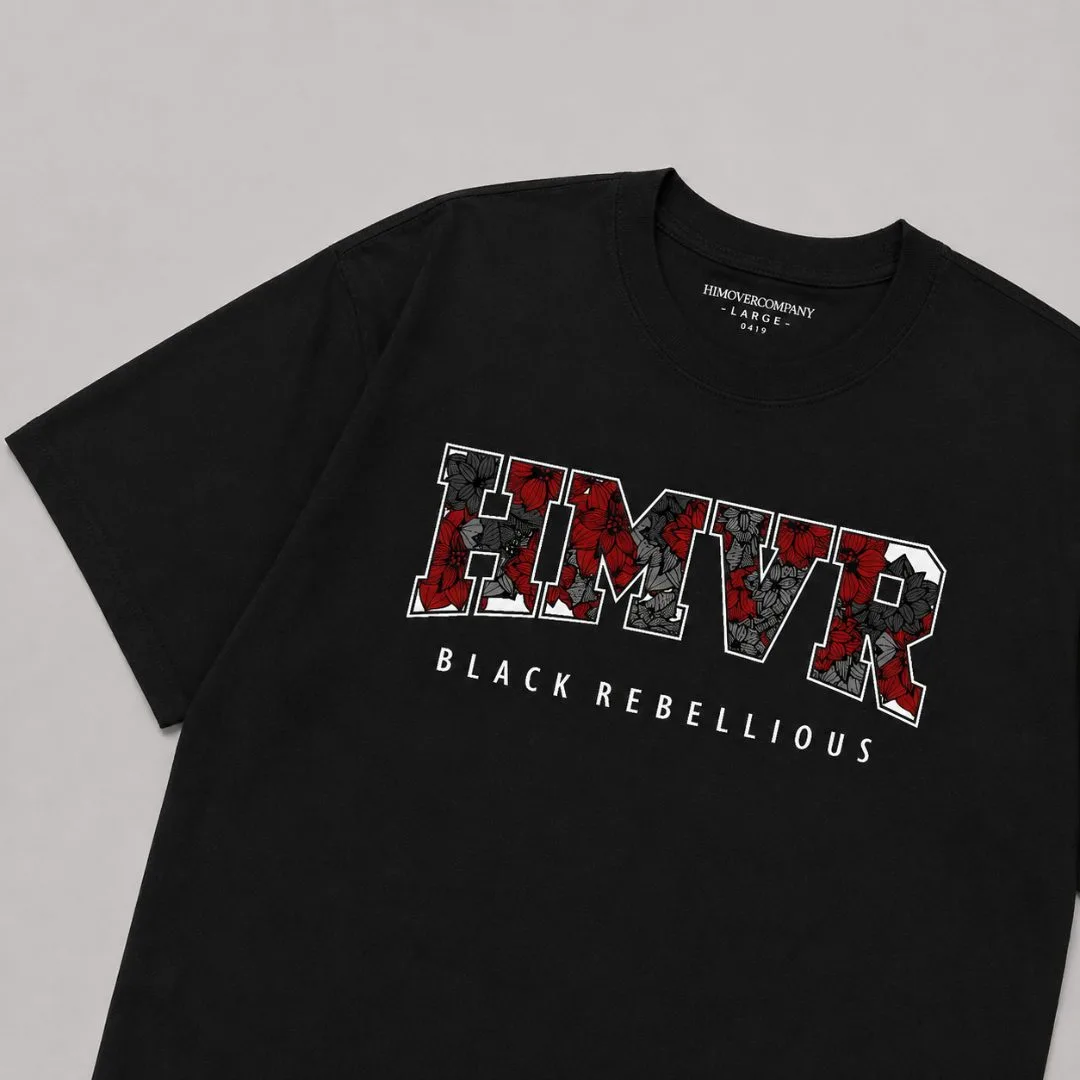 Kaos Distro Himover Flowham Hitam #3