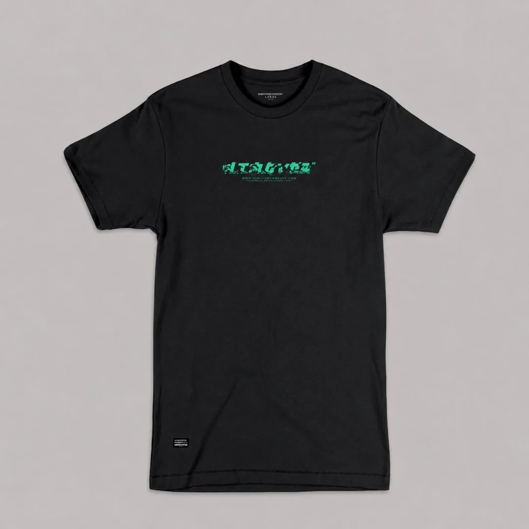 Kaos Distro Himover Nipon Beach Hitam #2