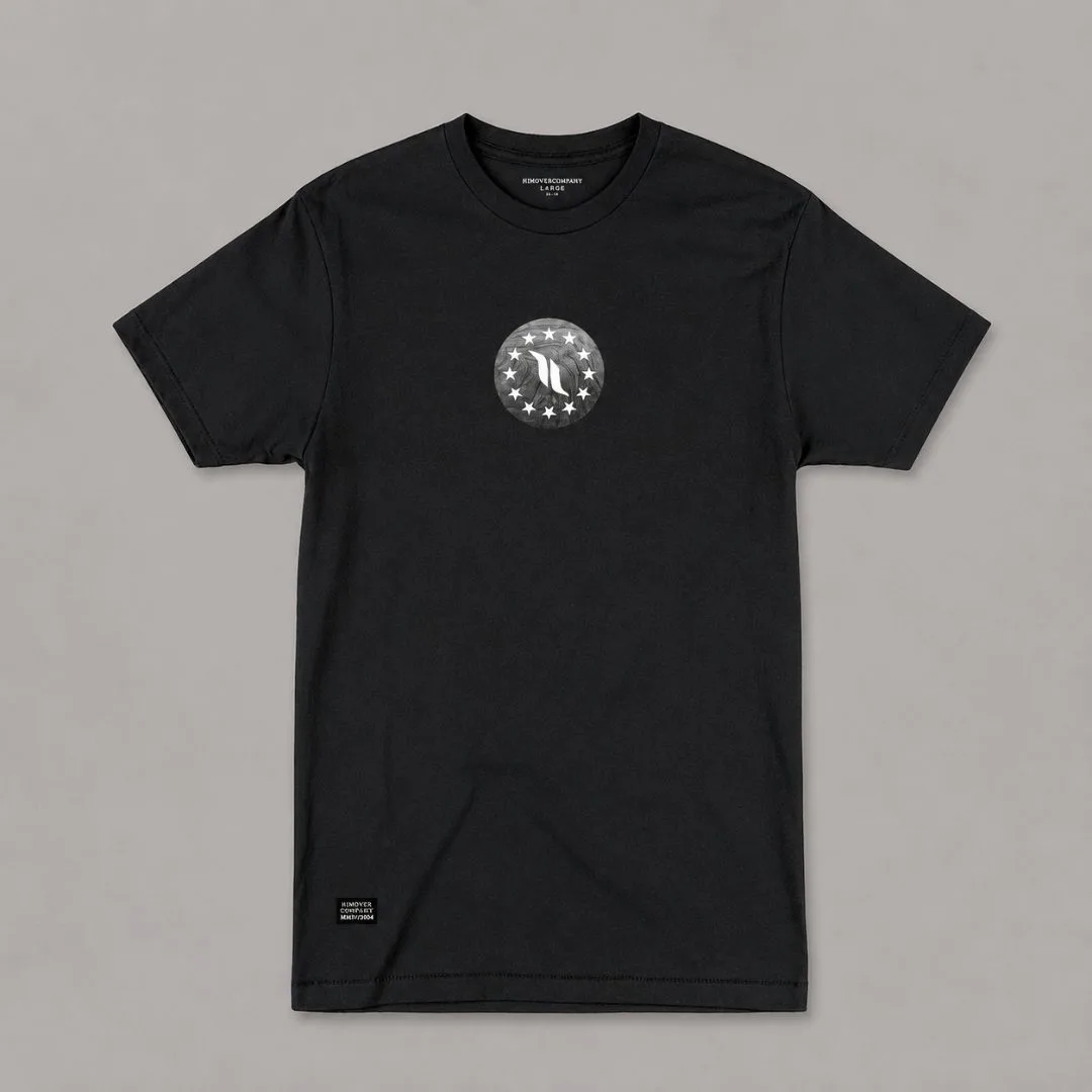Kaos Distro Himover Logstar Wood Hitam #2