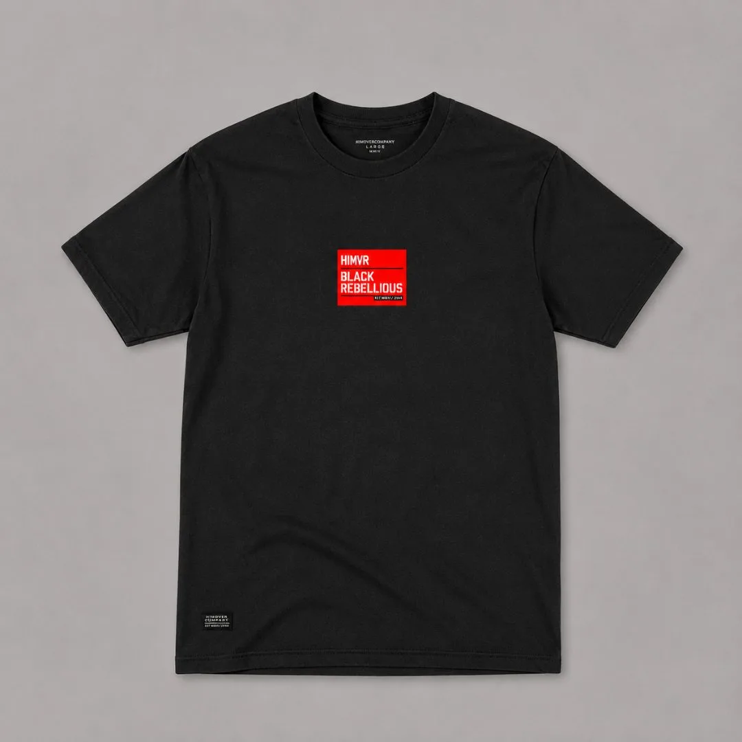 Kaos Distro Himover Redarm Squad Hitam #2