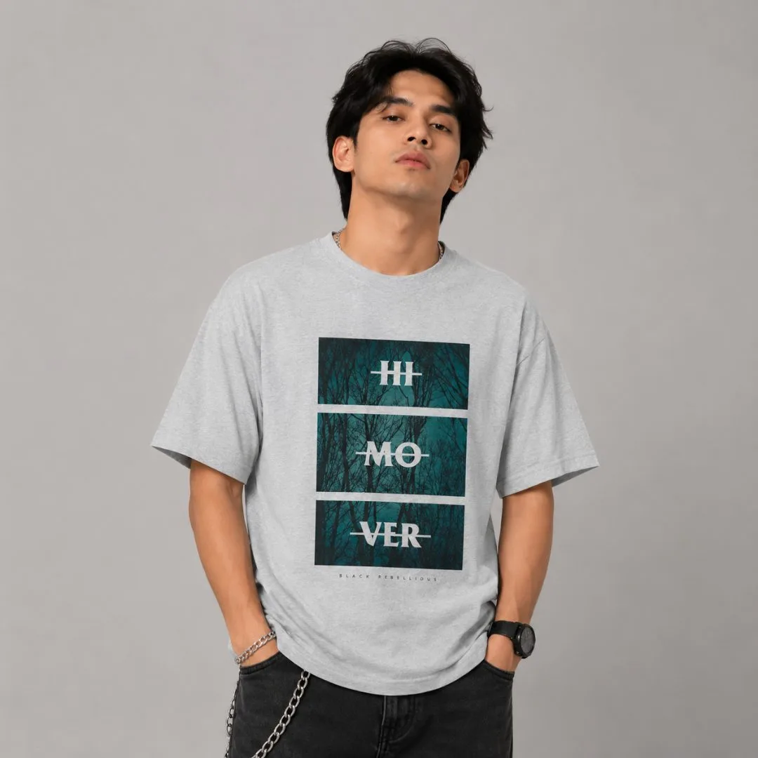 Kaos Distro Himover 3BOX Putih #2