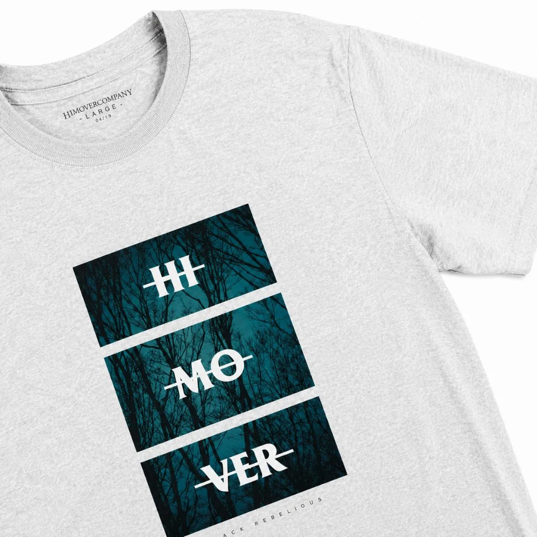 Kaos Distro Himover 3BOX Putih #3