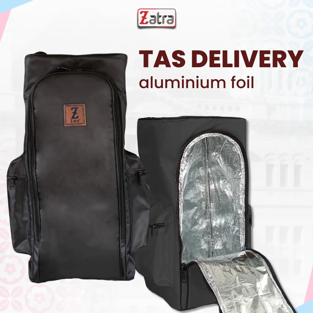 ZATRA Tas Delivery Tas Kurir Ransel LAPIS ALUMINIUM FOIL Free... #4