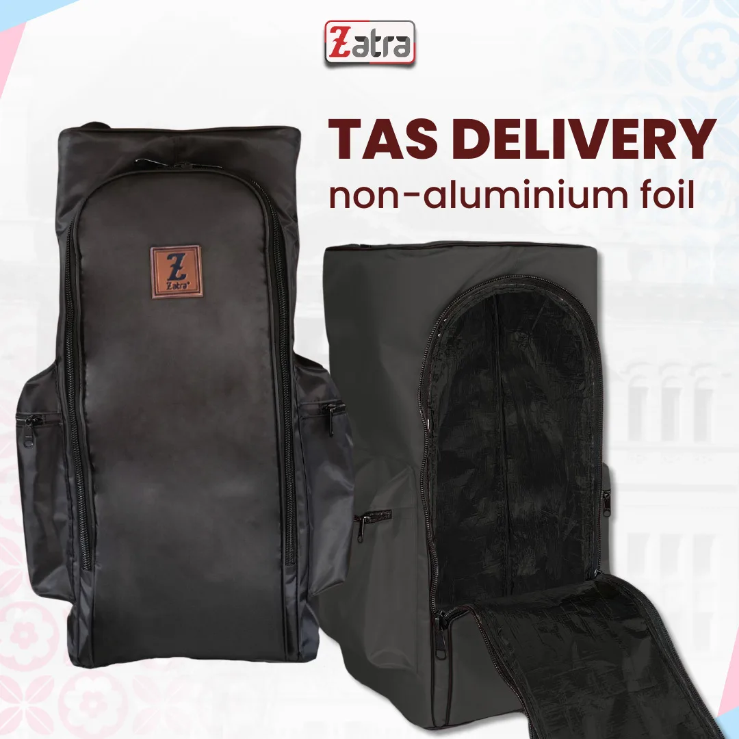 ZATRA Tas Delivery Tas Kurir Ransel Tas Motor Touring Free Raincover #2
