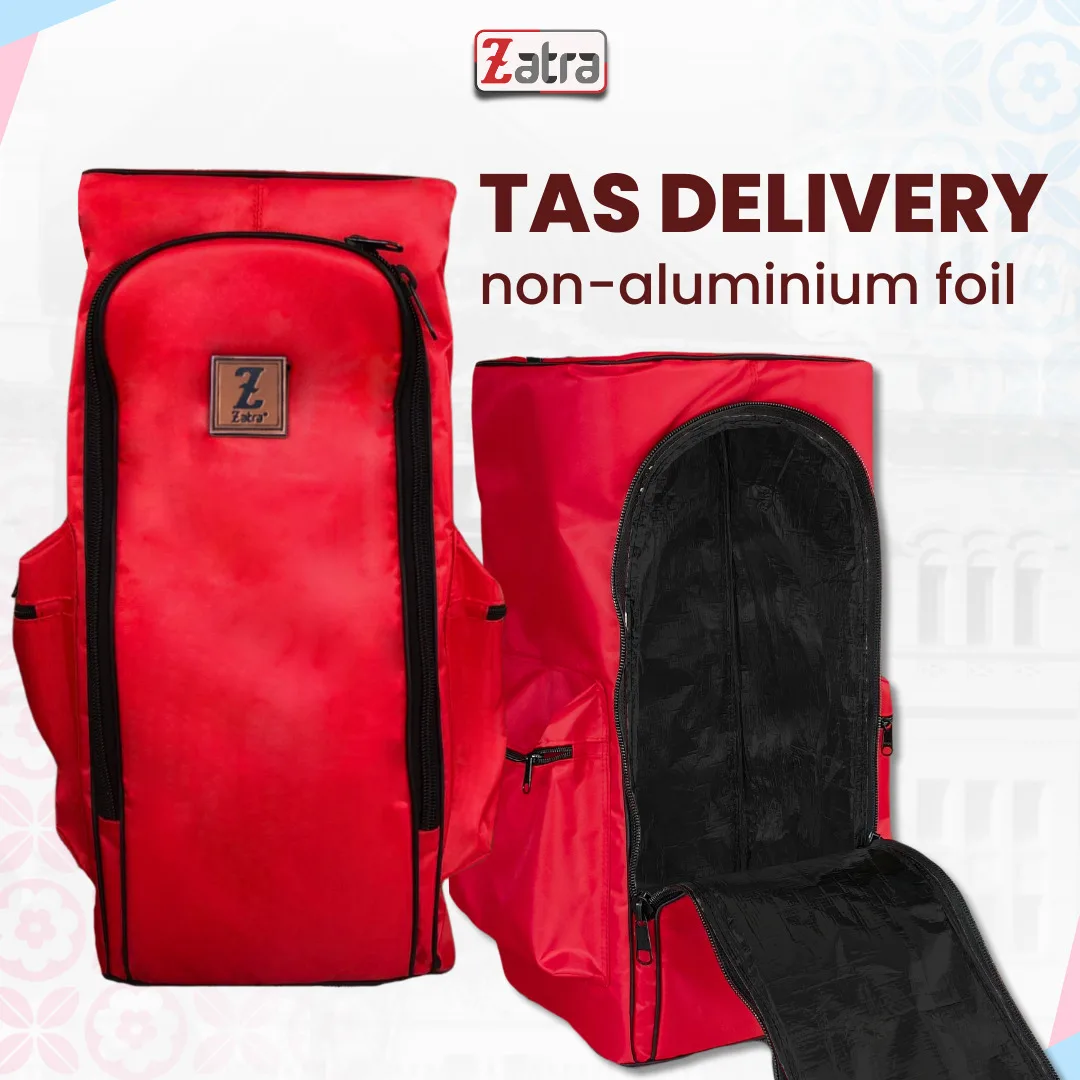 ZATRA Tas Delivery Tas Kurir Ransel Tas Motor Touring Free Raincover #3