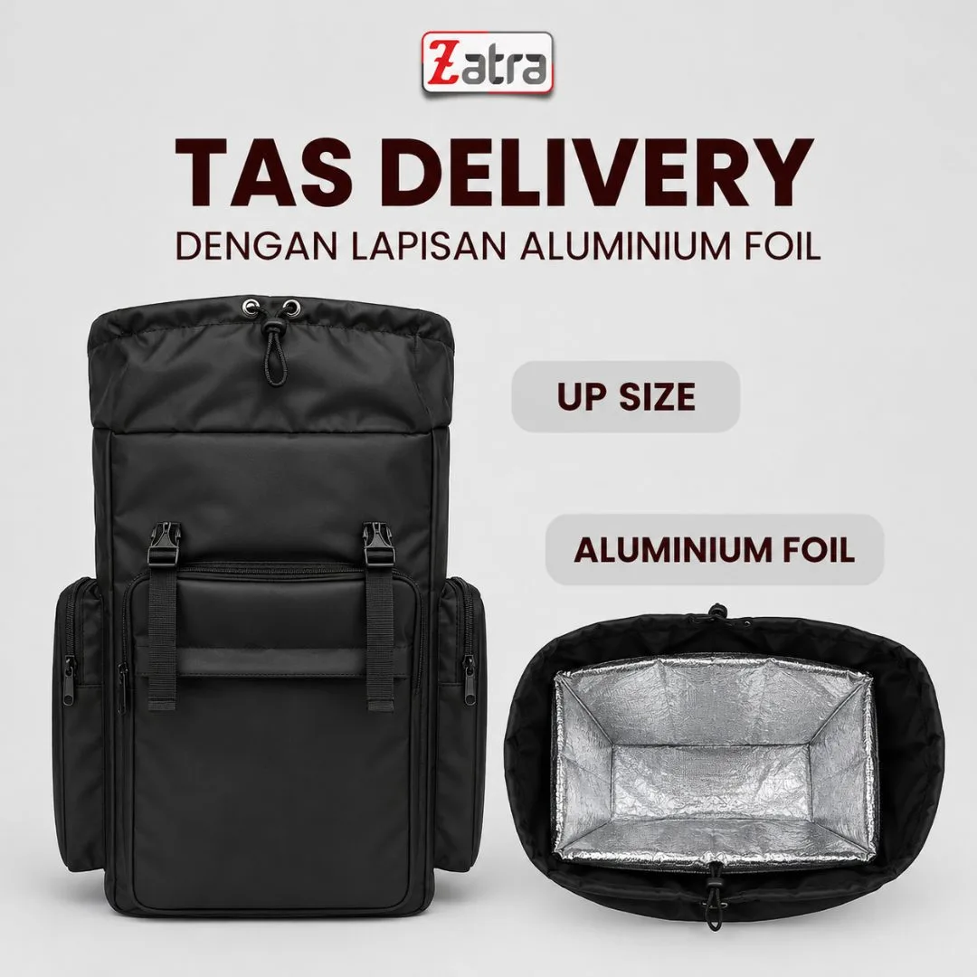 ZATRA Tas Delivery Makanan Tas Kurir Jumbo #3