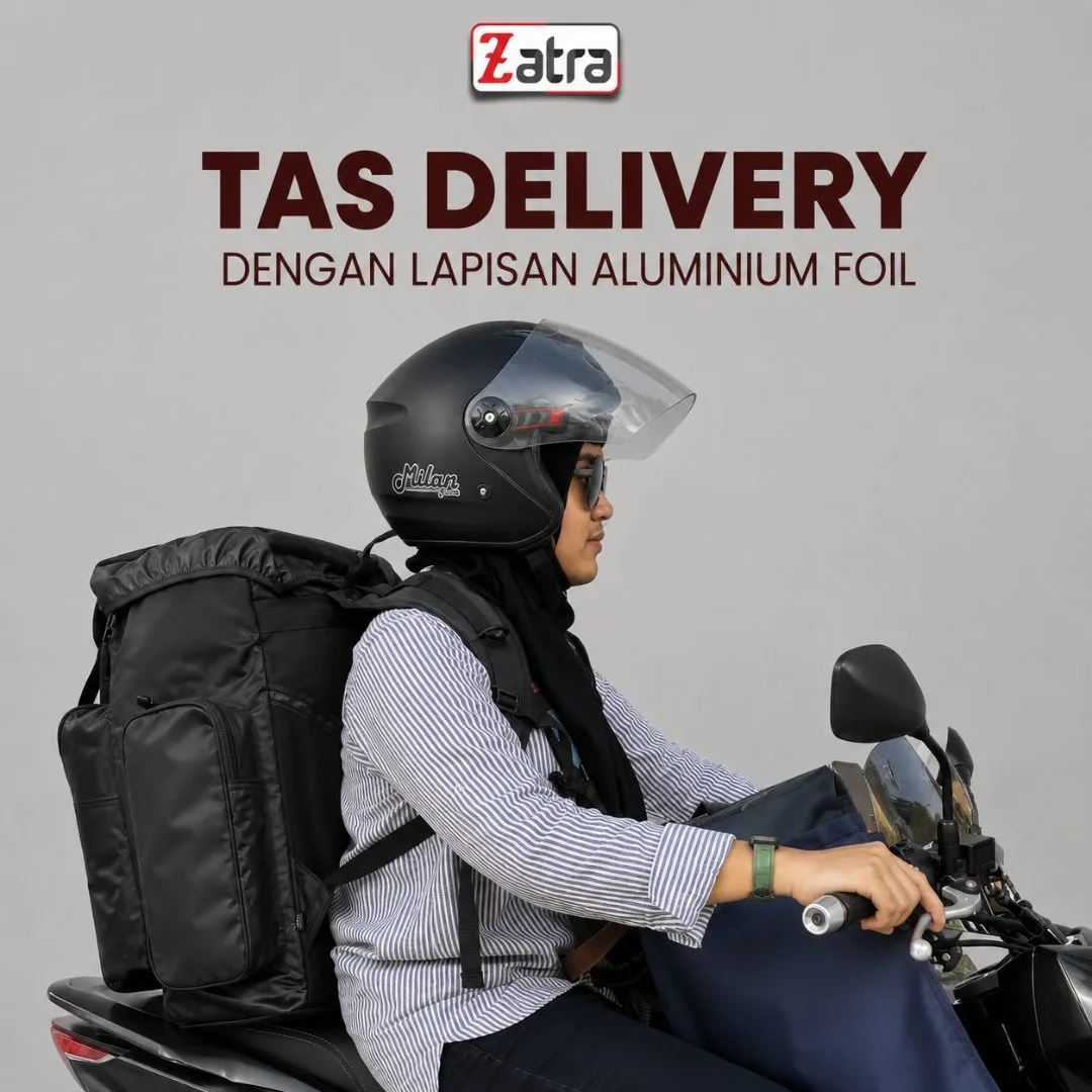ZATRA Tas Delivery Makanan Tas Kurir Jumbo #5