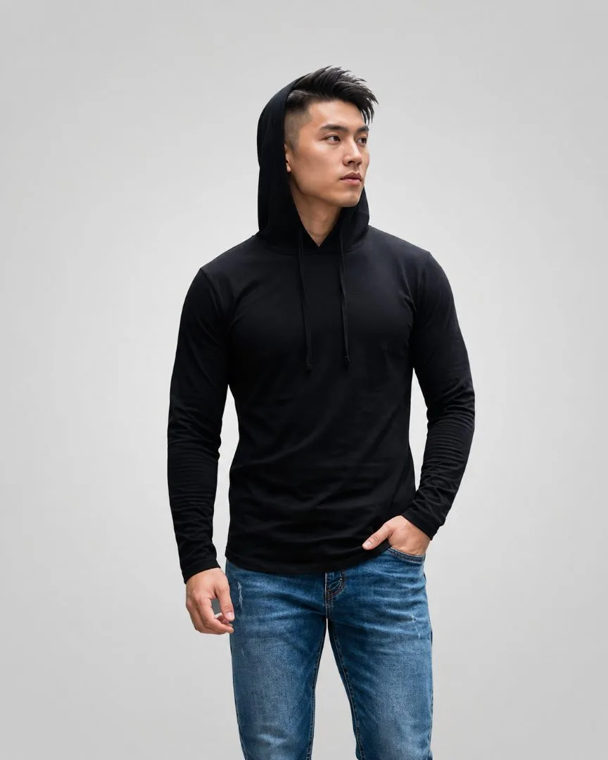 My Oblong Hooded long-sleeve T-shirt #1